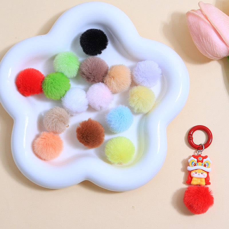 Coloured Handmade Hairball