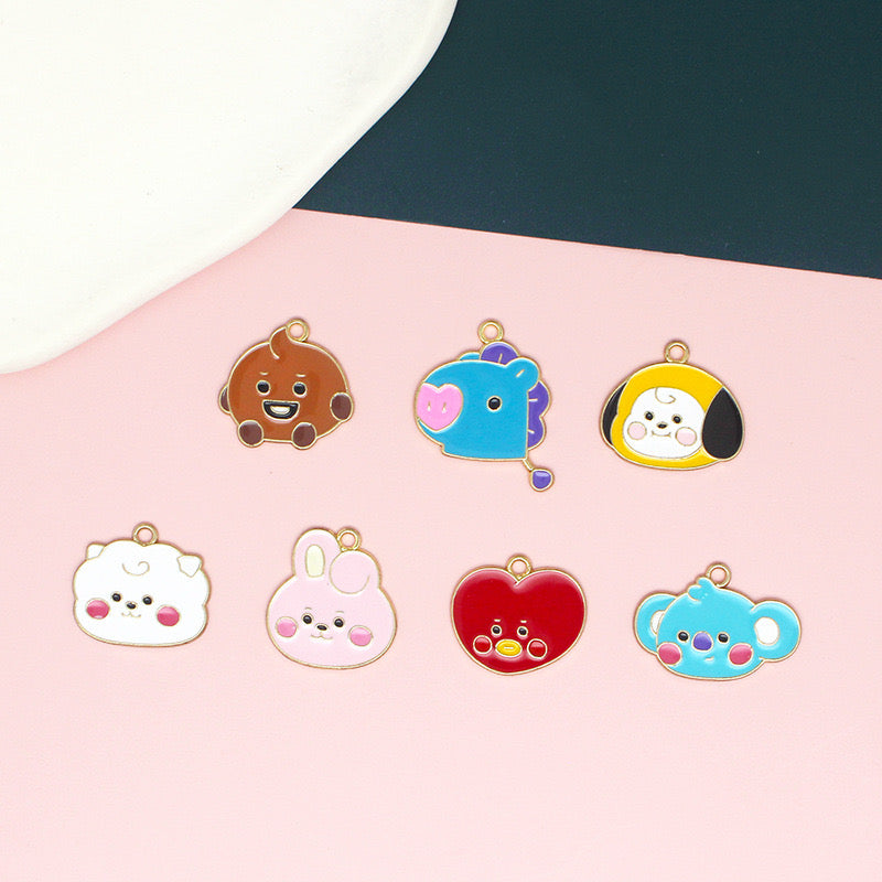 BT21 Alloy Charm