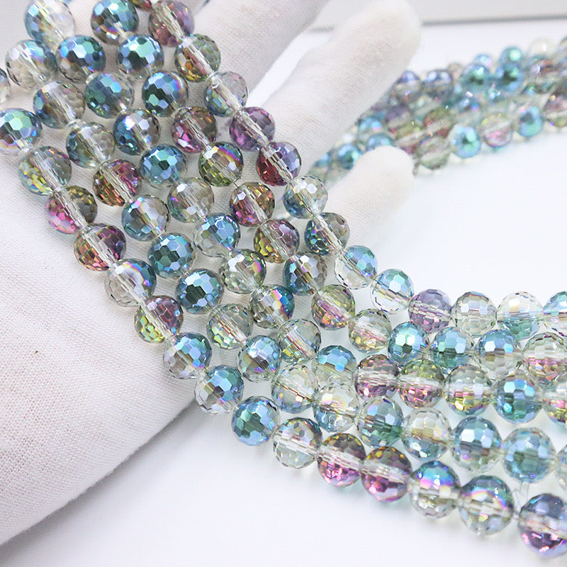 The Crystal Sparkles With Beads