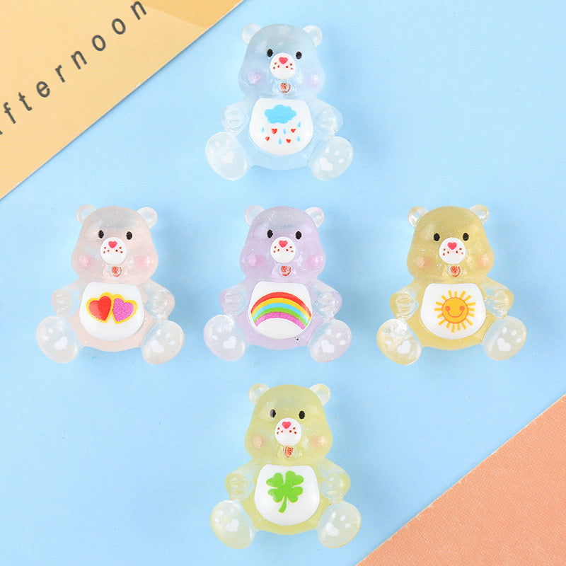 Glow-In-The-Dark Bear Charm