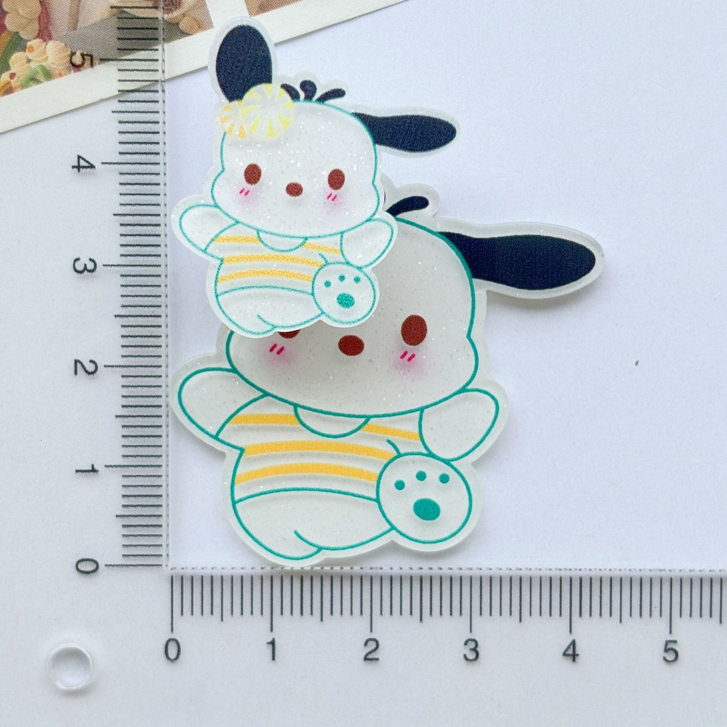 Sanrio Rotating Acrylic Charm