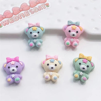 Bow Bear Charm