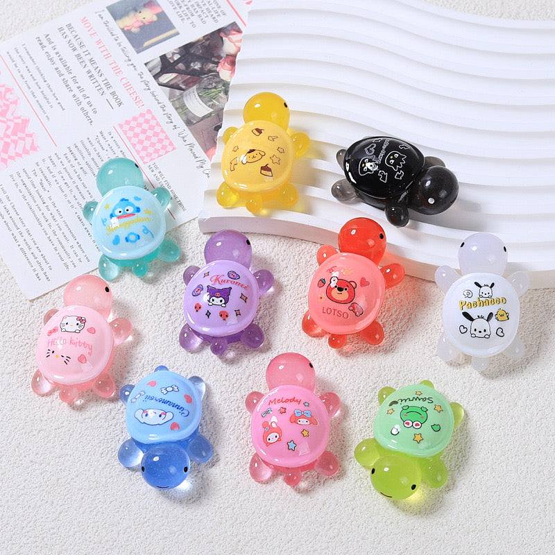 Glow-In-The-Dark Sanrio Turtle Charm