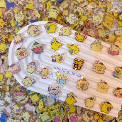 2cm PomPomPurin Acrylic Patch