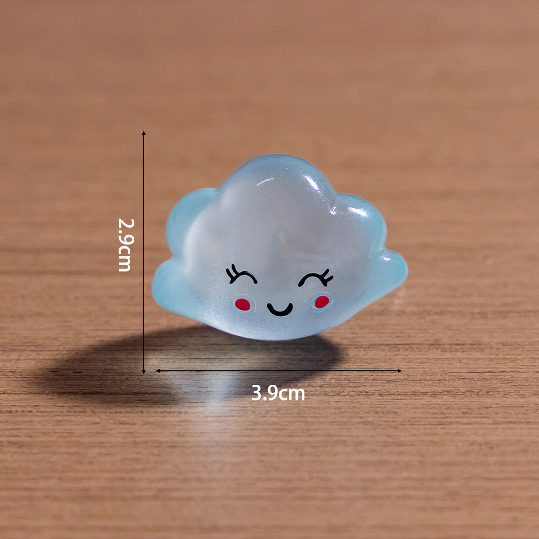 Glow-In-The-Dark Stars Moon Clouds Charm