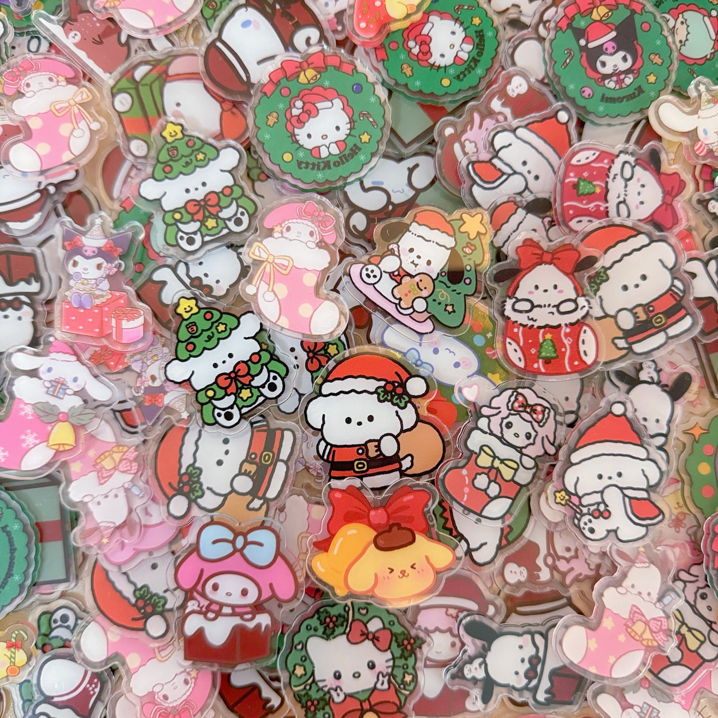 Sanrio Christmas Collection Acrylic Patch