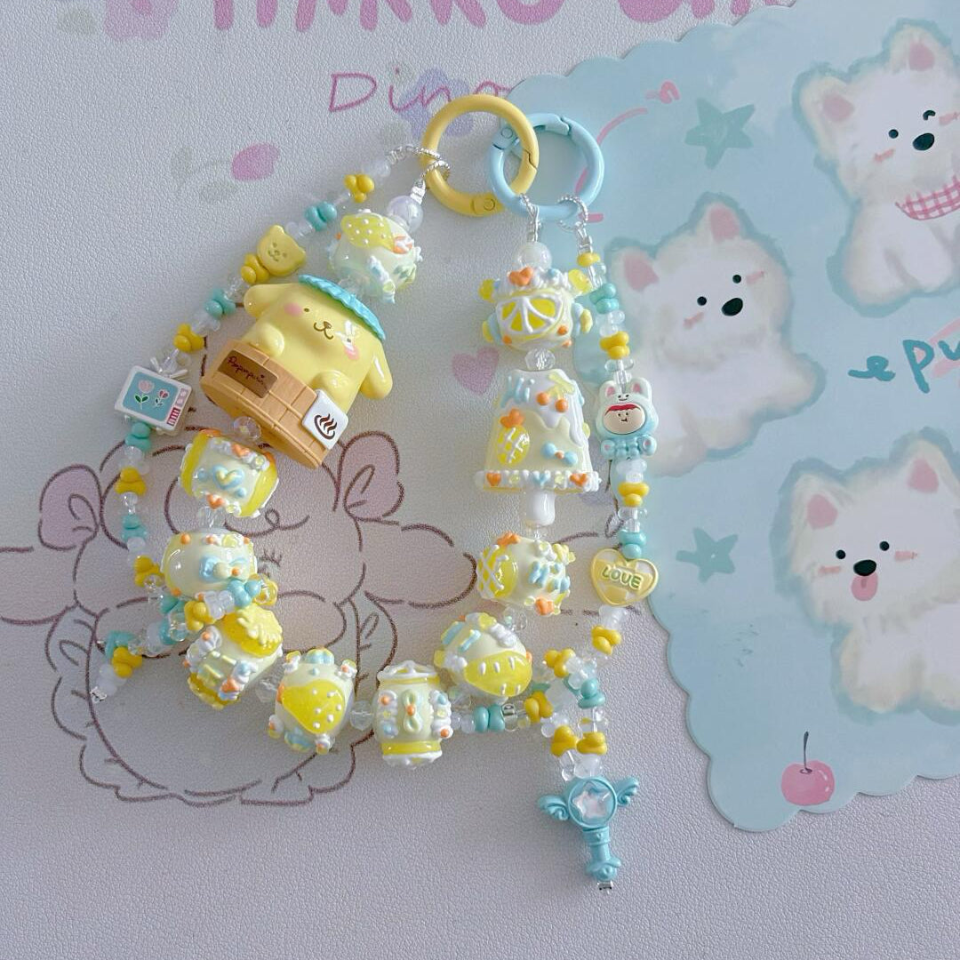 PomPomPurin Phone Bag Pendant