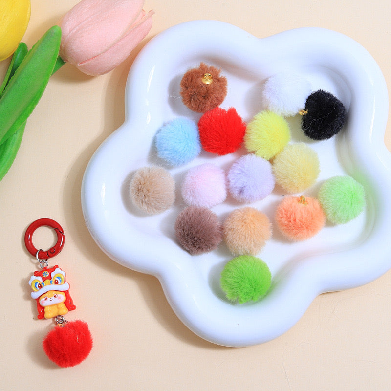 Coloured Handmade Hairball