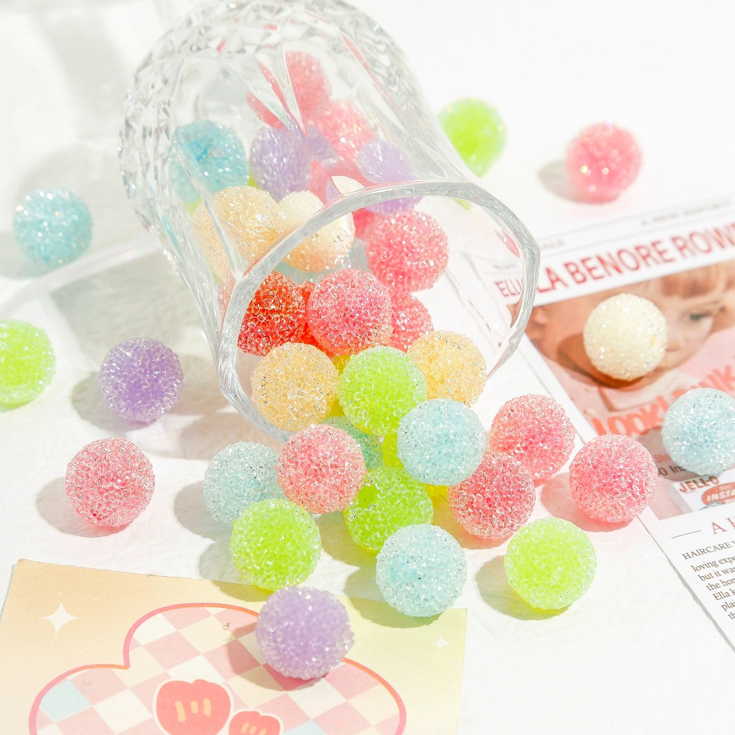 Hand-made Sugar Beads