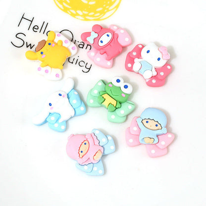 Cartoon Bow Sanrio DIY Charm