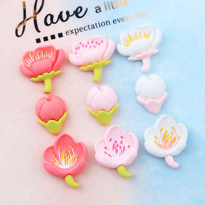 Peach Blossom DIY Charm