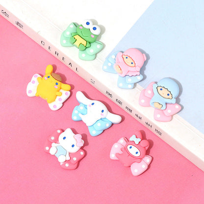 Cartoon Bow Sanrio DIY Charm