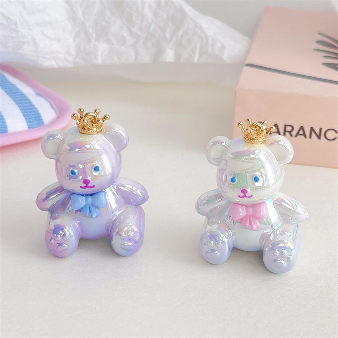 Crown Bear Pendant