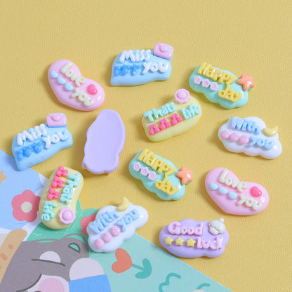 Cute Letter Charm