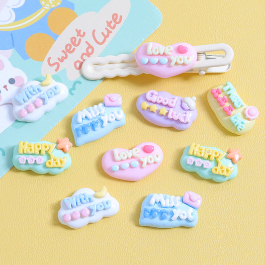 Cute Letter Charm