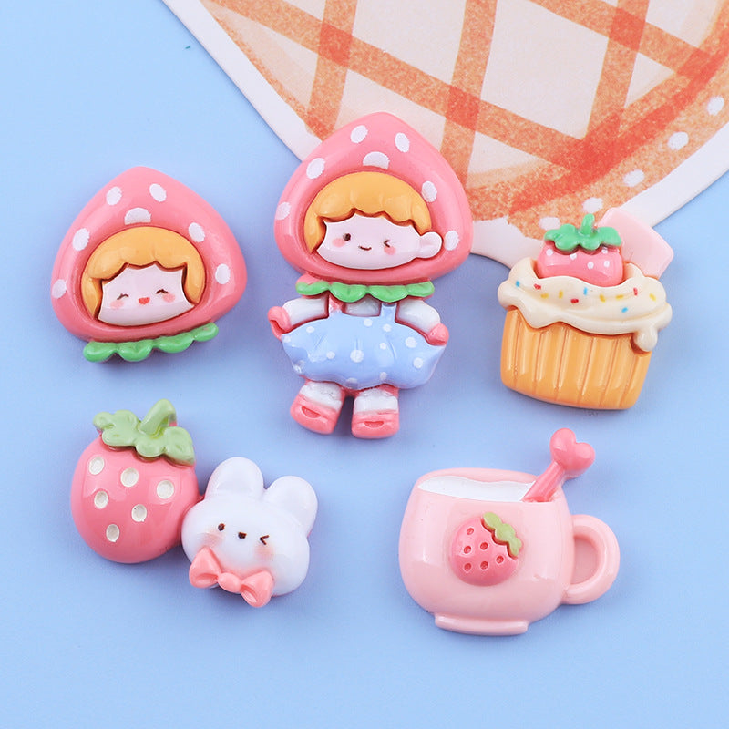 Strawberry Series Charm