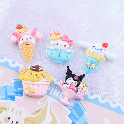 Cartoon cake charm