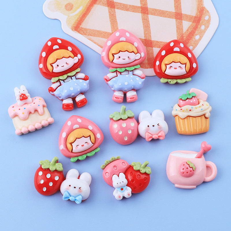 Strawberry Series Charm