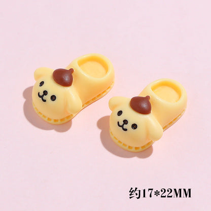 Cartoon Slippers Charm