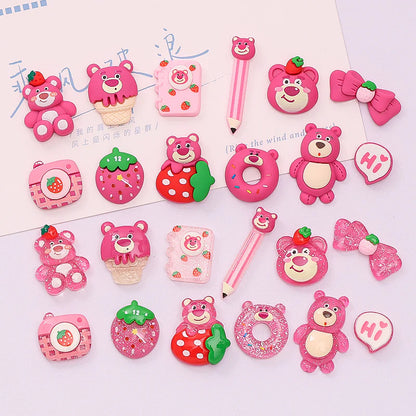 Strawberry Bear Series Charm