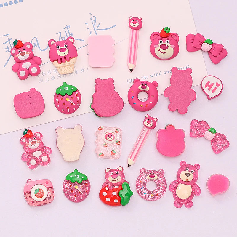 Strawberry Bear Series Charm