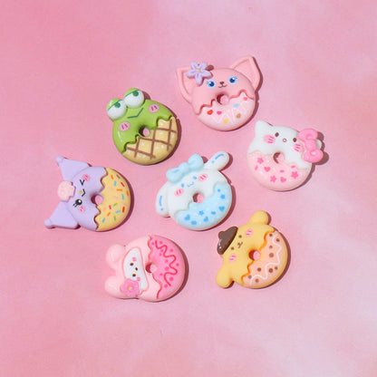 Cartoon Donut Charm