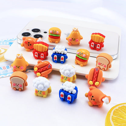 Cartoon Food Charm