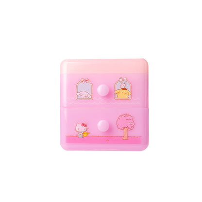 Sanrio Desktop Lift the Lid Drawer Storage Box